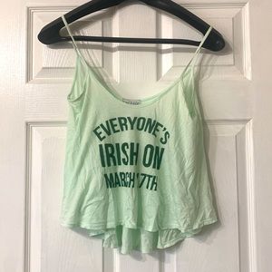 Royal Rabbit Everyone’s Irish Crop Tank